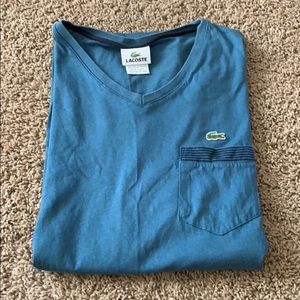 Used Size 7 Men’s Lacoste Short Sleeve Shirt